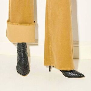 BRAND NEW Freda Salvador Heidi Woven Ankle Boots